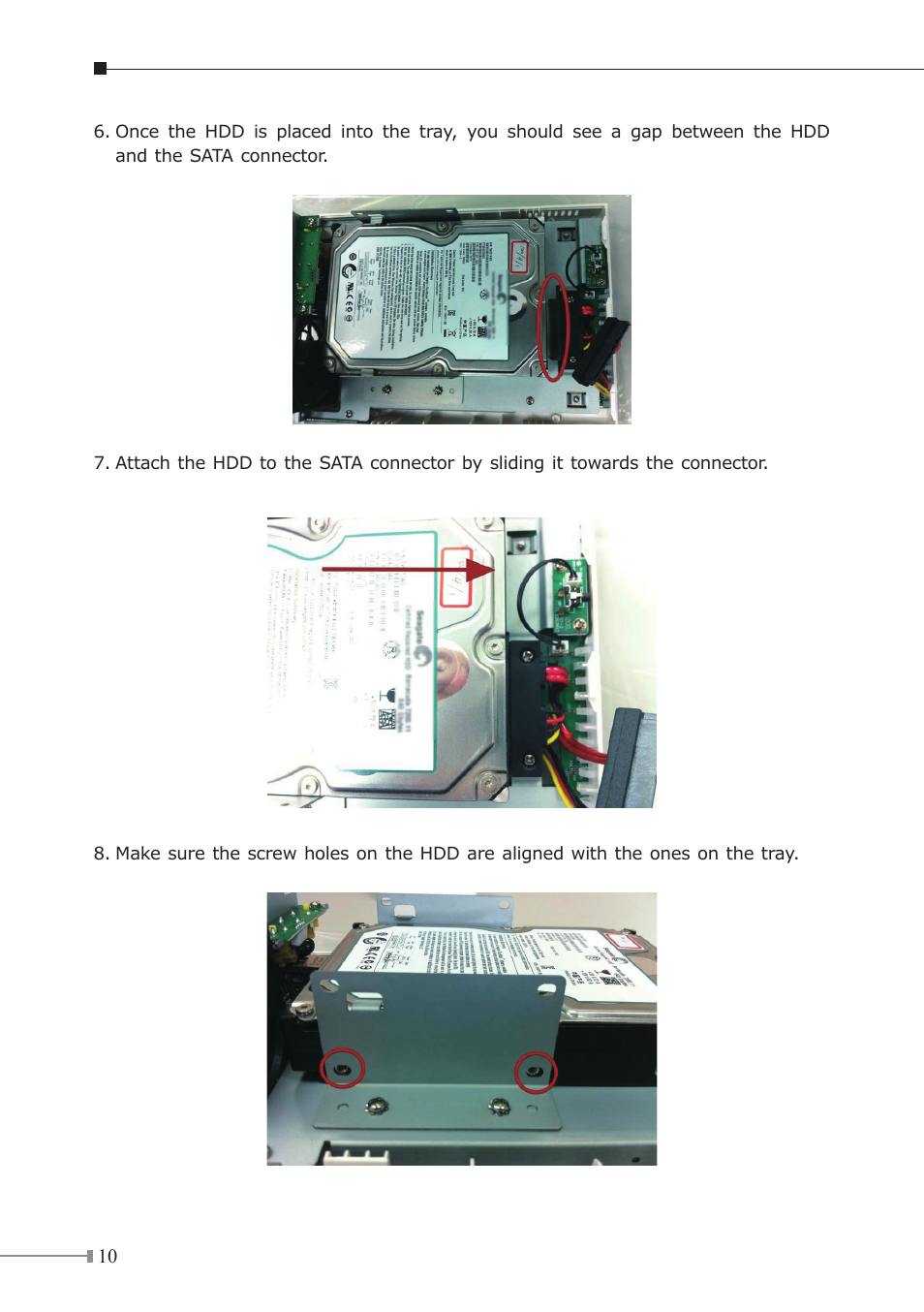 PLANET NVR-3210 User Manual | Page 10 / 28
