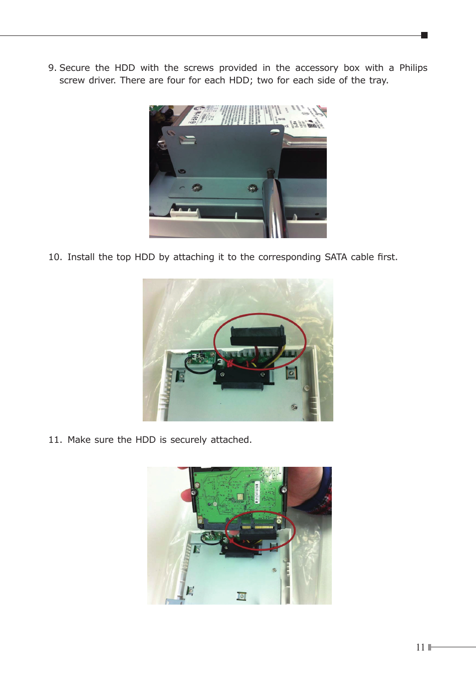 PLANET NVR-3210 User Manual | Page 11 / 28
