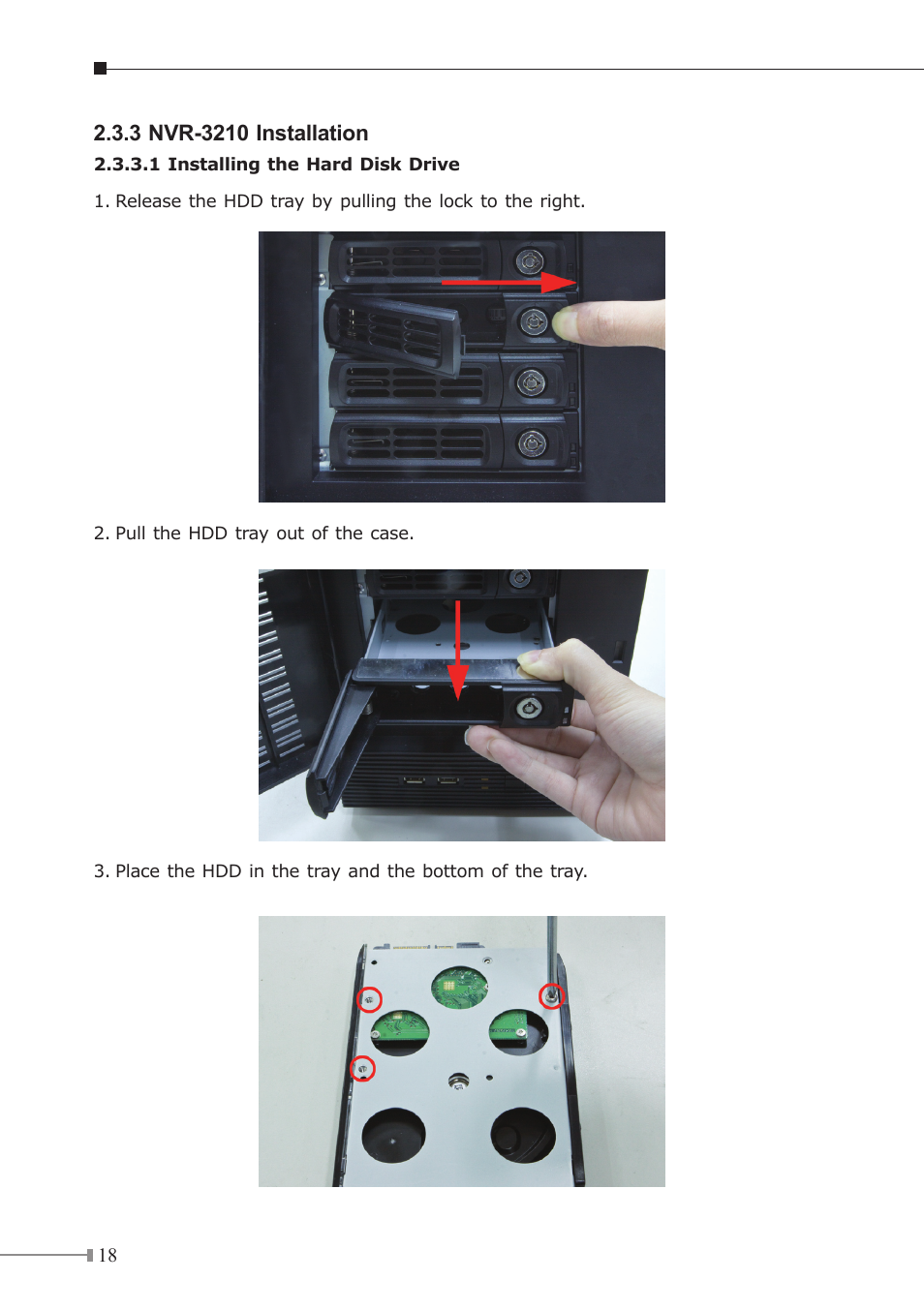 3 nvr-3210 installation | PLANET NVR-3210 User Manual | Page 18 / 28