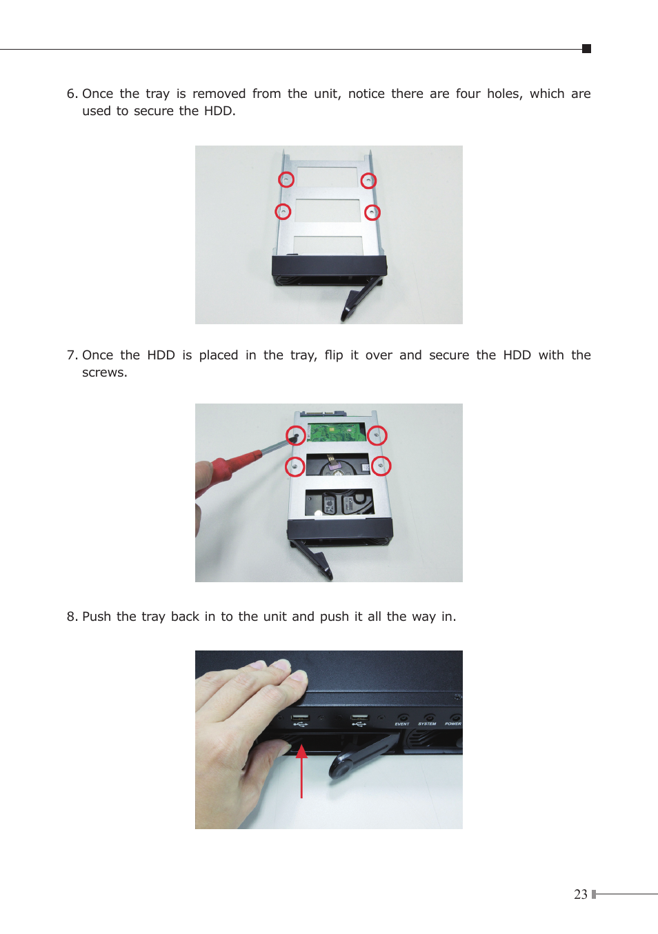 PLANET NVR-3210 User Manual | Page 23 / 28