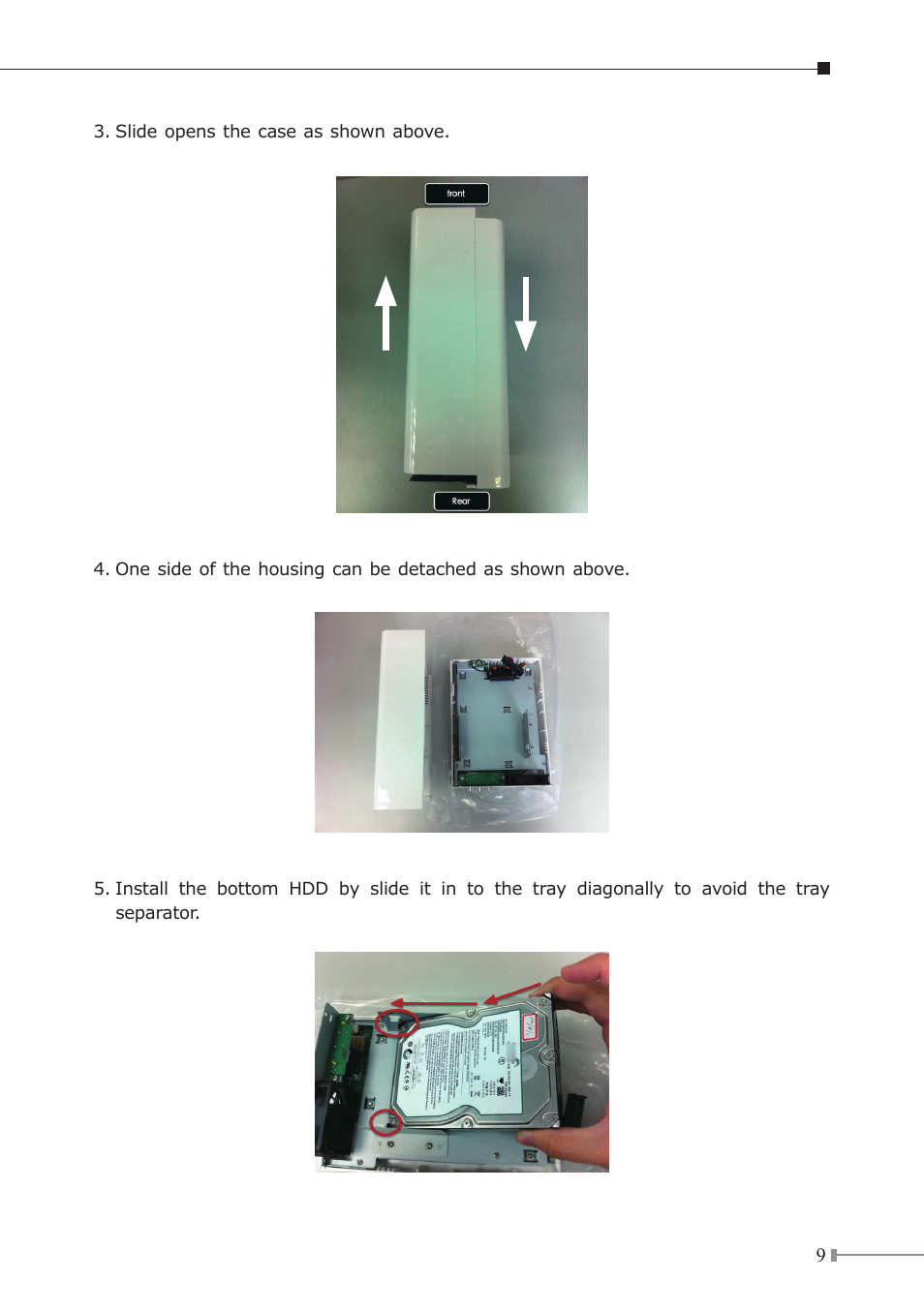 PLANET NVR-3210 User Manual | Page 9 / 28