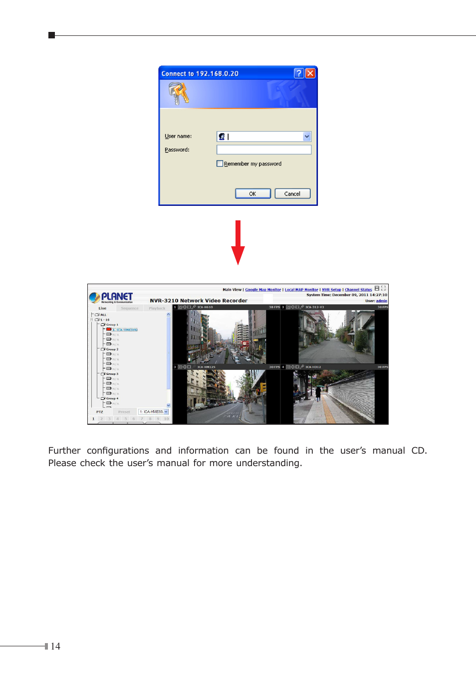 PLANET NVR-3210 User Manual | Page 14 / 16