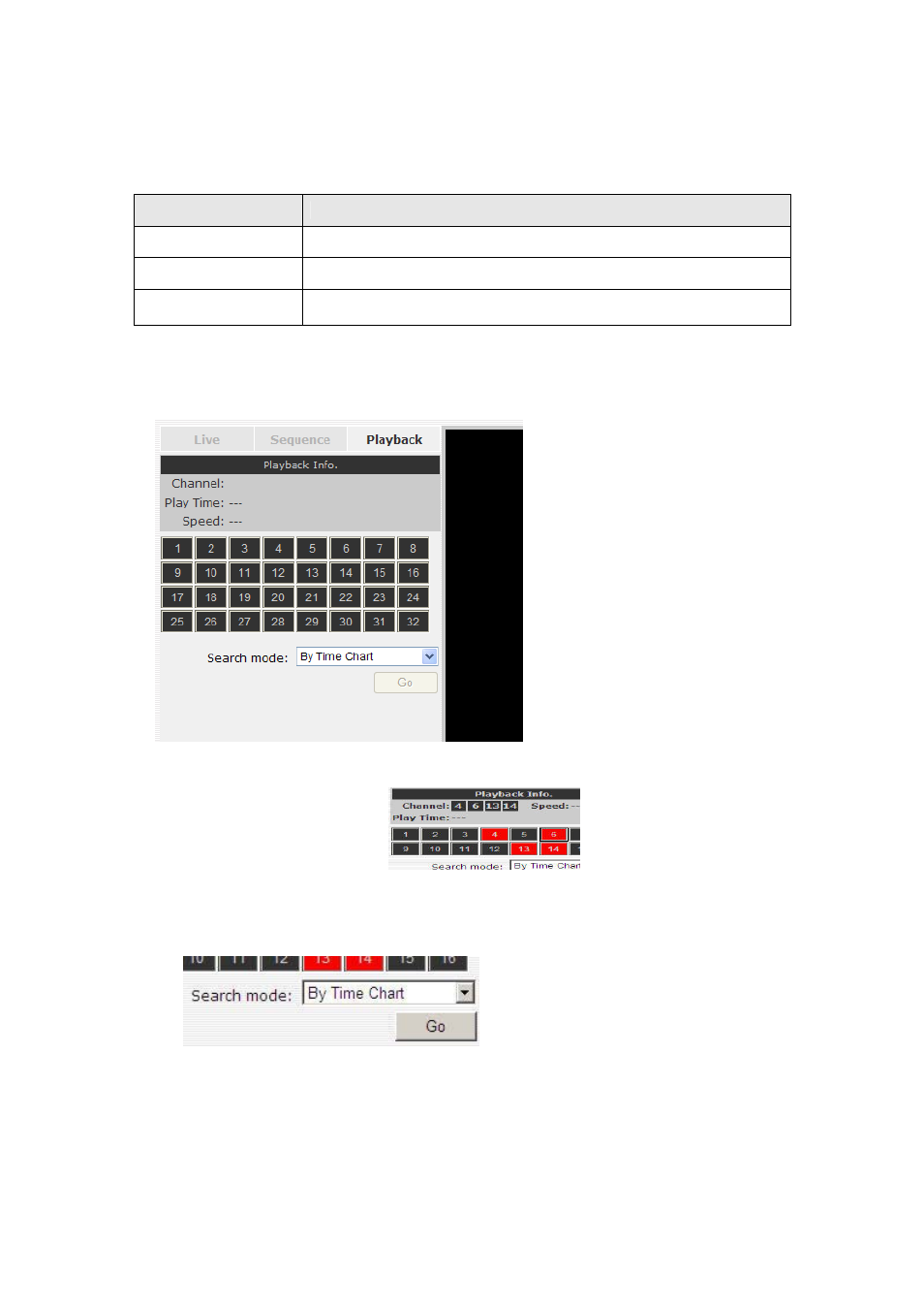 1 methods to search playback videos, Ethods to, Earch | Layback, Ideos | PLANET NVR-3250 User Manual | Page 30 / 74