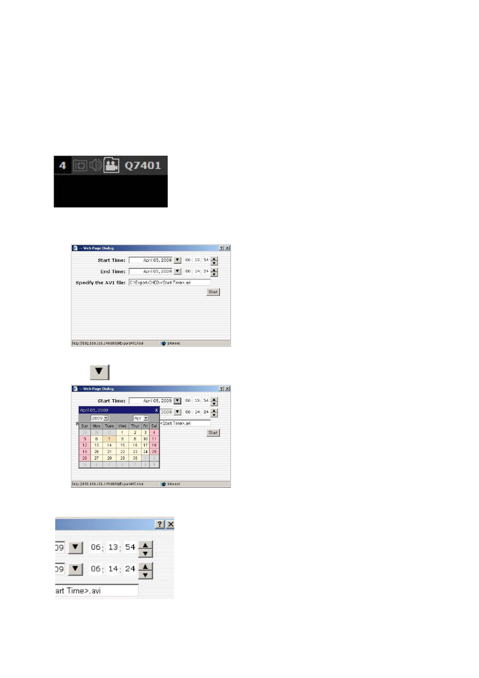 2 export playback videos to avi files, Xport, Layback | Ideos to, Iles | PLANET NVR-3250 User Manual | Page 34 / 74