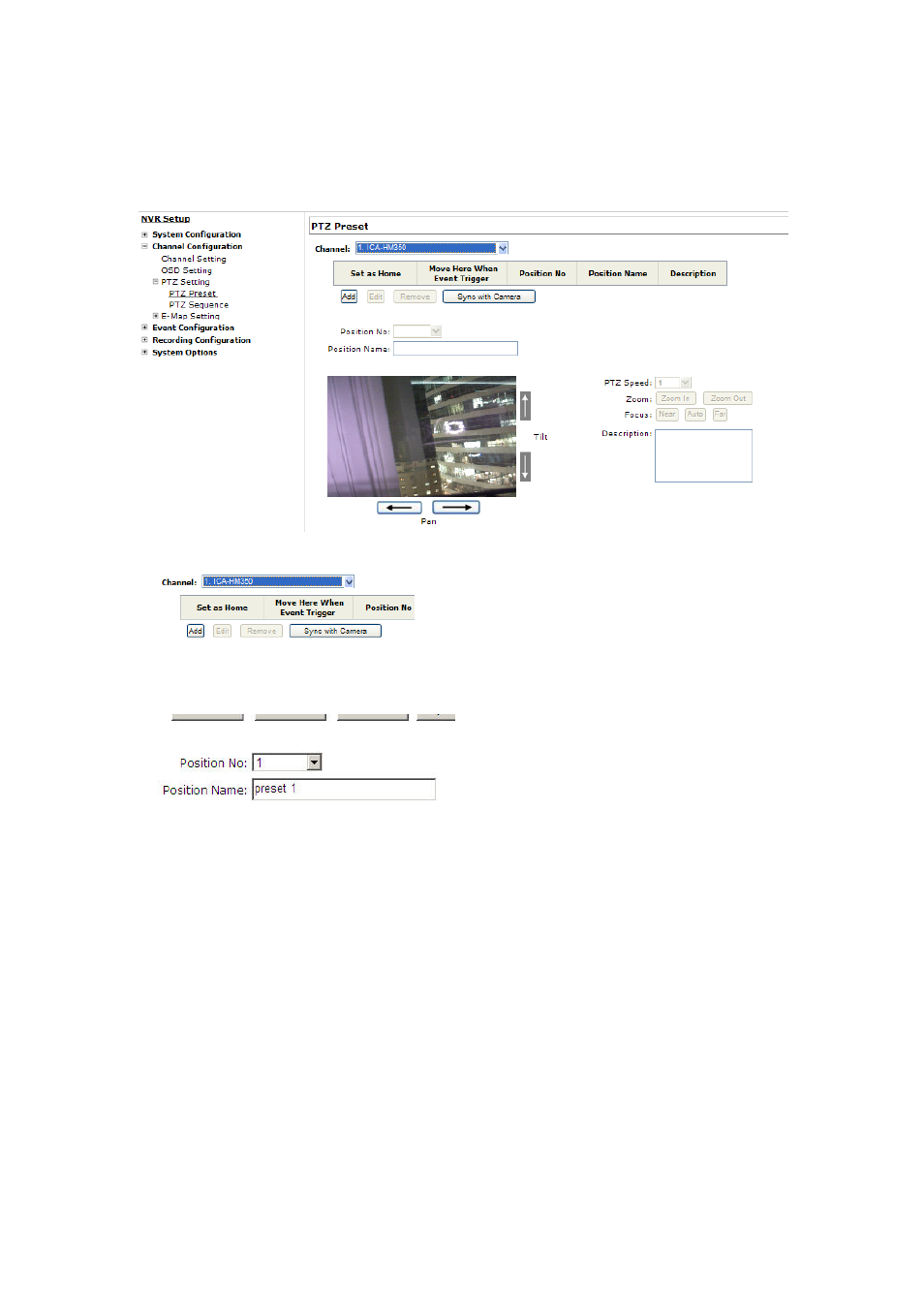 3 ptz preset settings | PLANET NVR-3250 User Manual | Page 55 / 74