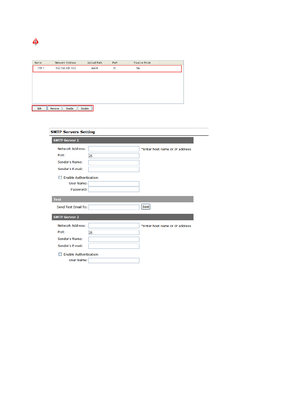 4 event triggers | PLANET NVR-3250 User Manual | Page 64 / 74