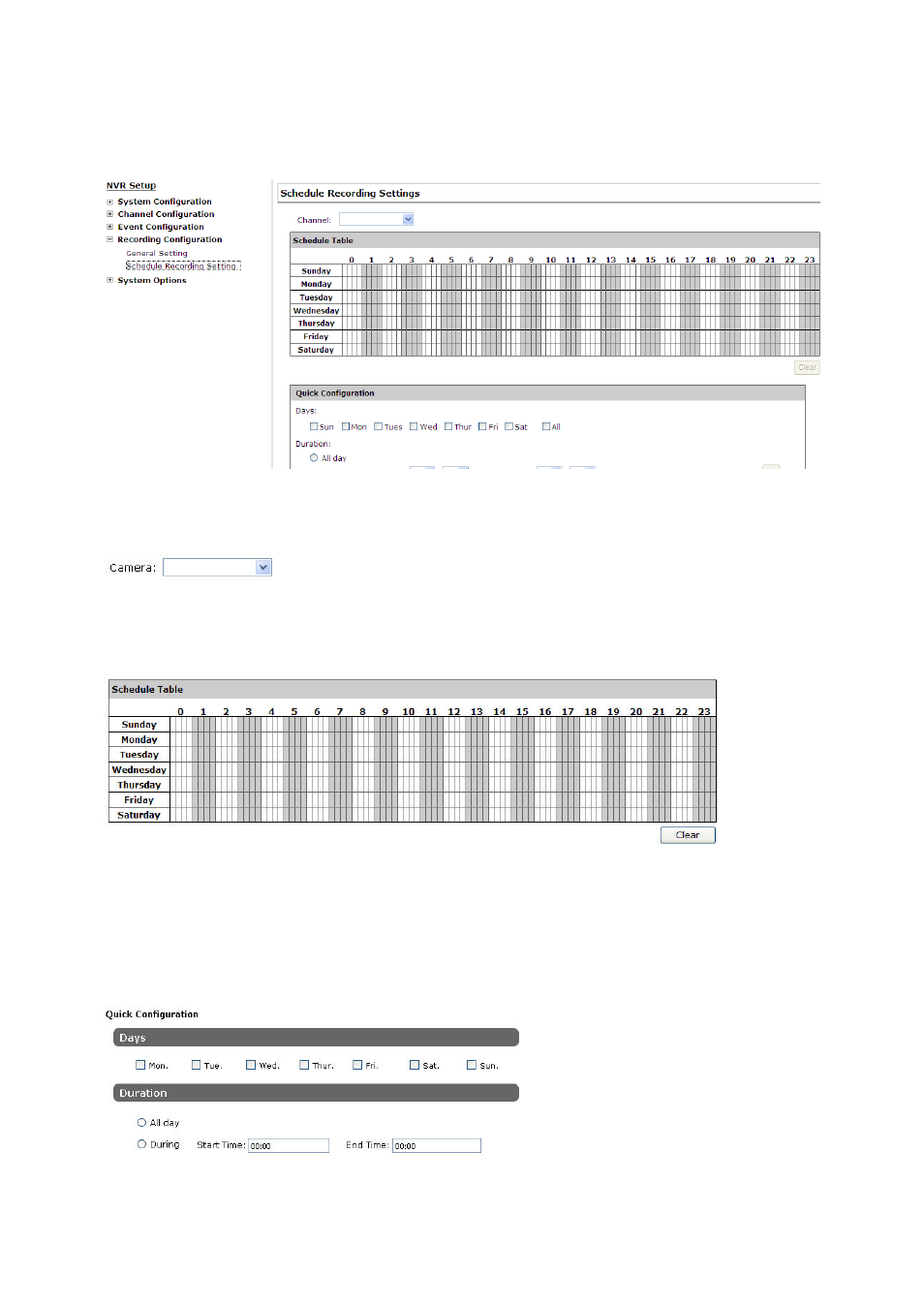 2 schedule recording | PLANET NVR-3250 User Manual | Page 69 / 74