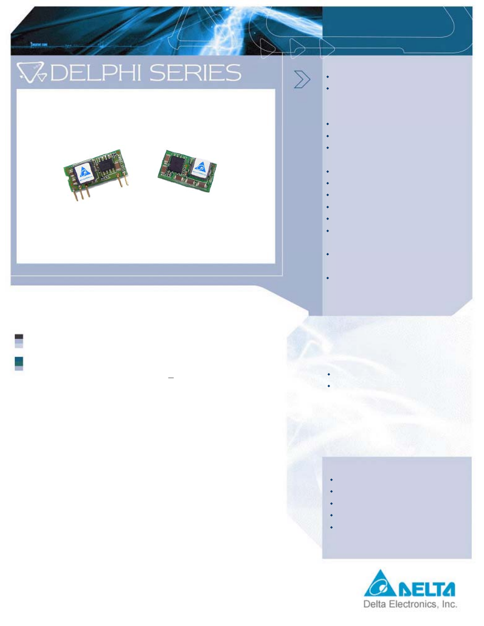 Delta Electronics Series DNT12 User Manual | 2 pages