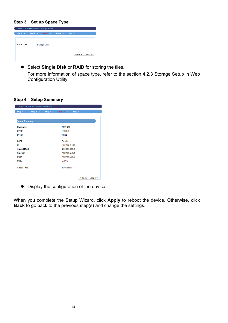 PLANET NVR-400 User Manual | Page 15 / 43
