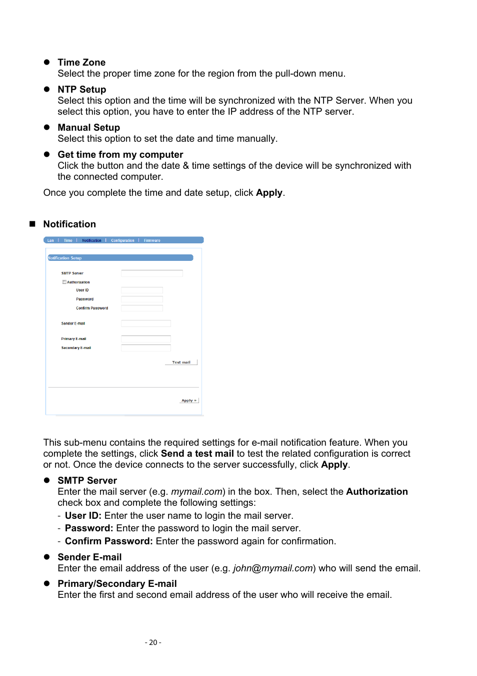 PLANET NVR-400 User Manual | Page 21 / 43