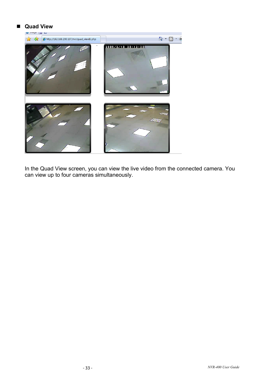 PLANET NVR-400 User Manual | Page 34 / 43