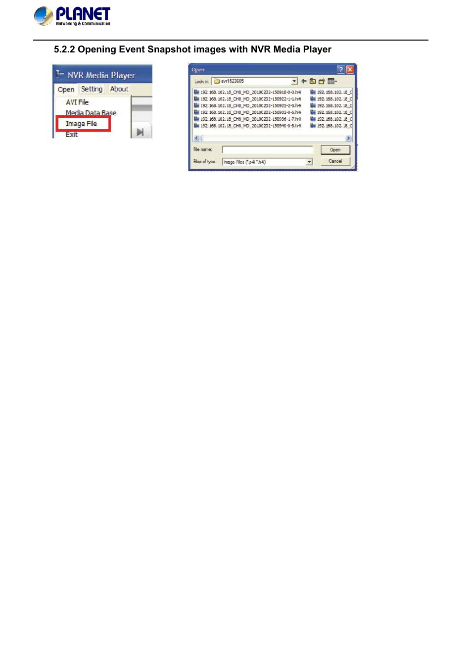 PLANET NVR-420 User Manual | Page 44 / 95