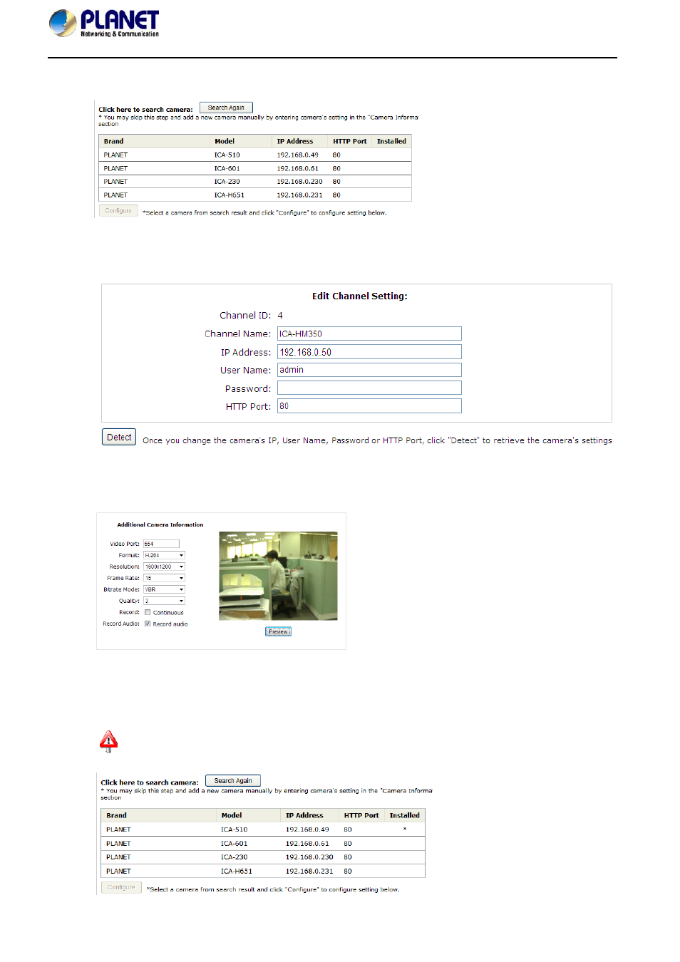 PLANET NVR-420 User Manual | Page 52 / 95