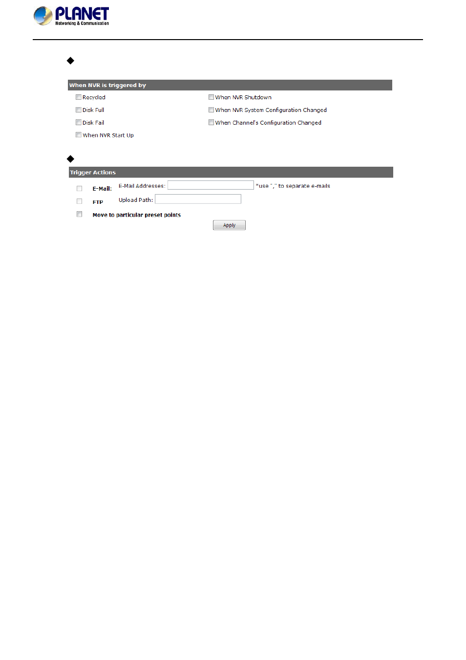 PLANET NVR-420 User Manual | Page 66 / 95