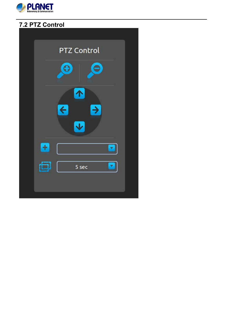 2 ptz control | PLANET NVR-420 User Manual | Page 82 / 95