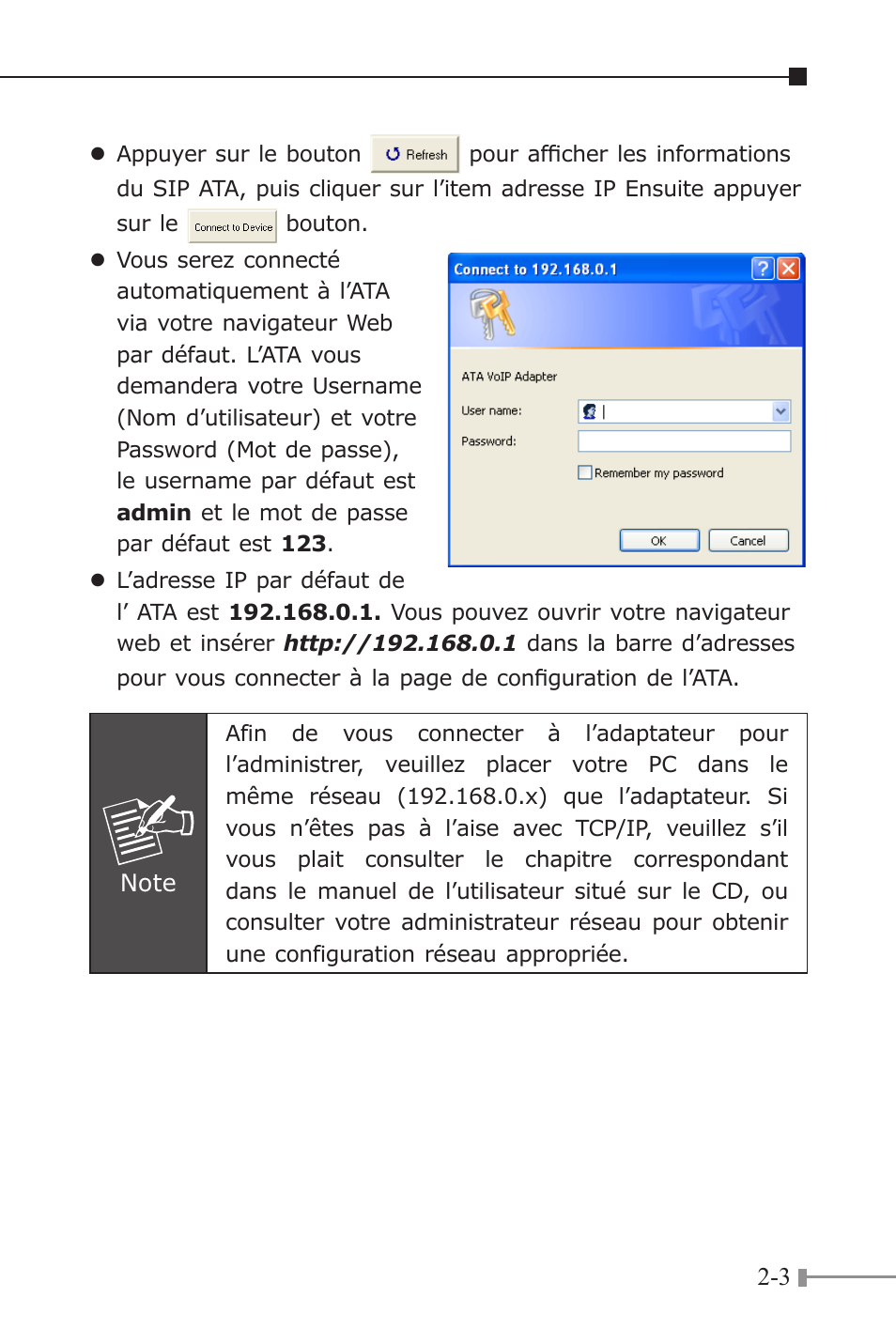 PLANET ATA-150 User Manual | Page 11 / 36