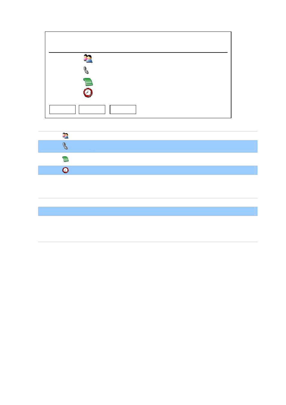 Call detail | PLANET ICF-1600 User Manual | Page 33 / 63
