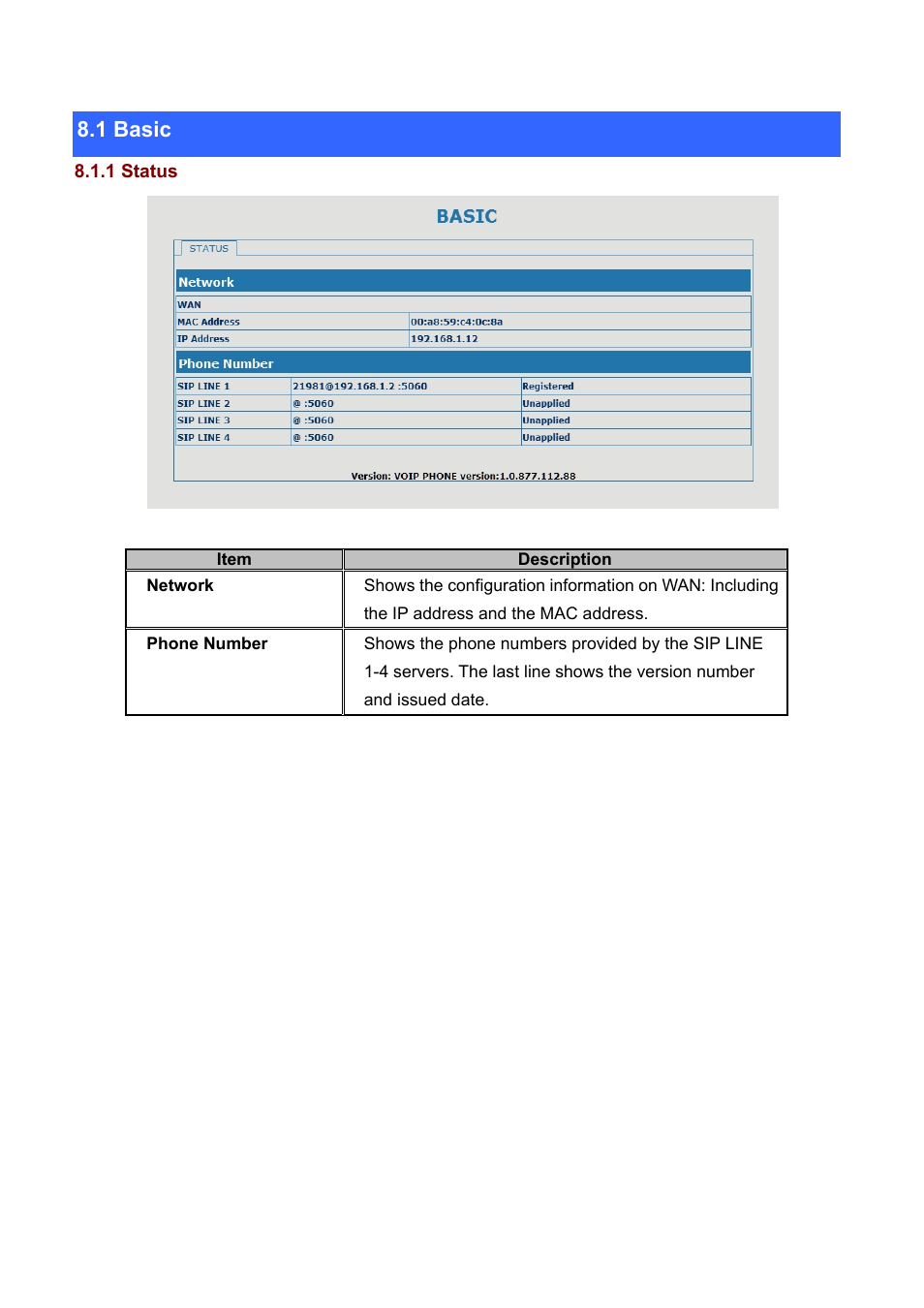 1 basic, Asic | PLANET ICF-1700 User Manual | Page 101 / 115