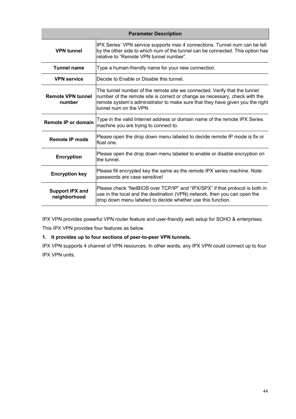 PLANET IPX-1500 User Manual | Page 44 / 85