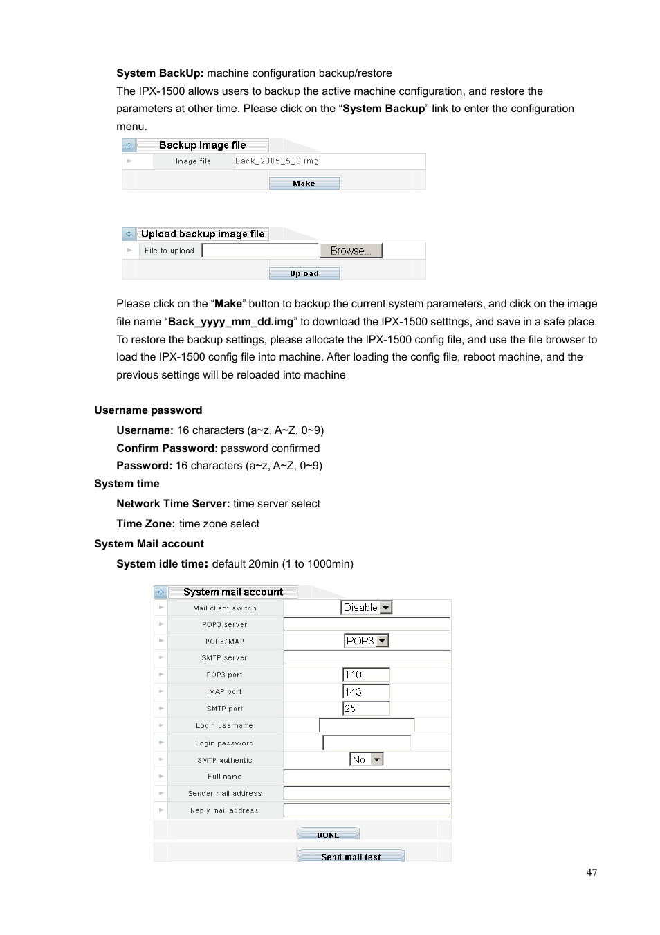 PLANET IPX-1500 User Manual | Page 47 / 85