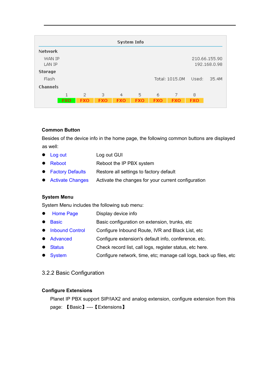 2 basic configuration | PLANET IPX-1980 User Manual | Page 19 / 89