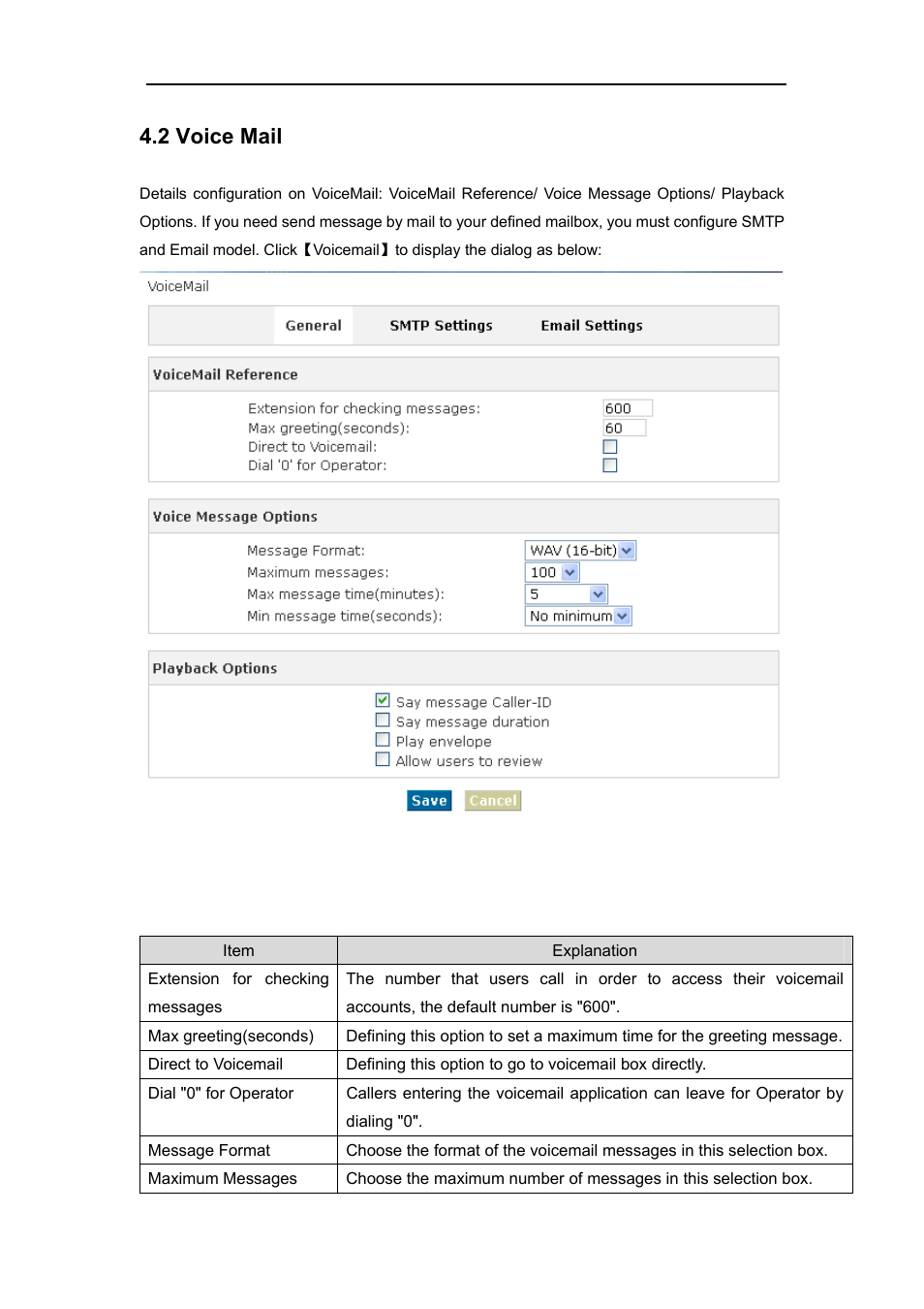 2 voice mail, 2 voice, Mail | PLANET IPX-1980 User Manual | Page 49 / 89