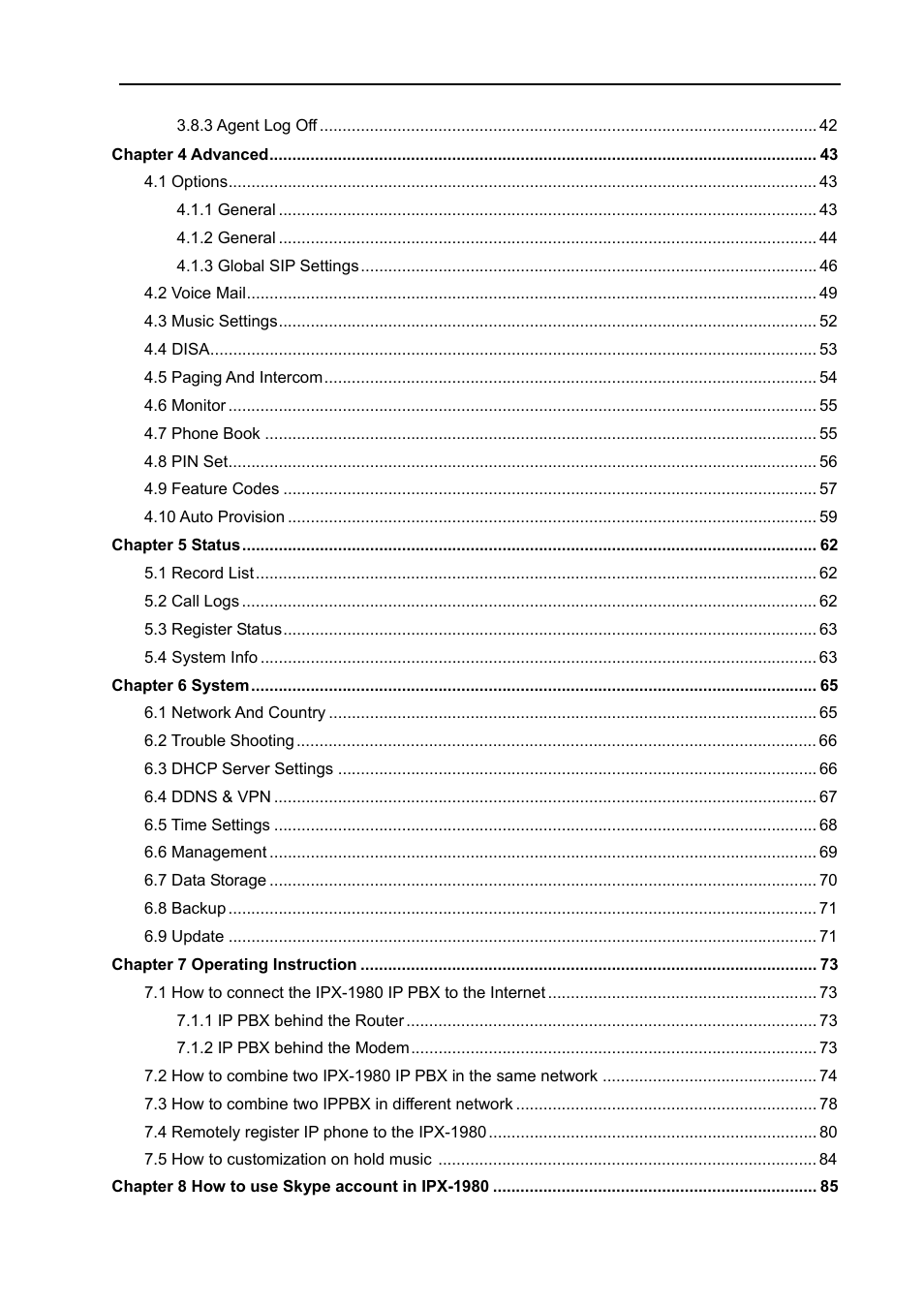 PLANET IPX-1980 User Manual | Page 5 / 89