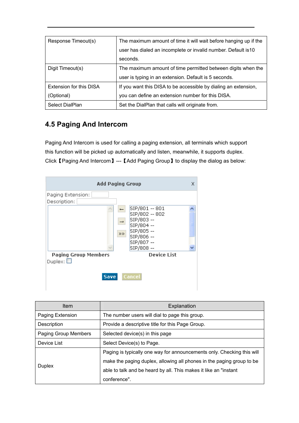 5 paging and intercom | PLANET IPX-1980 User Manual | Page 54 / 89