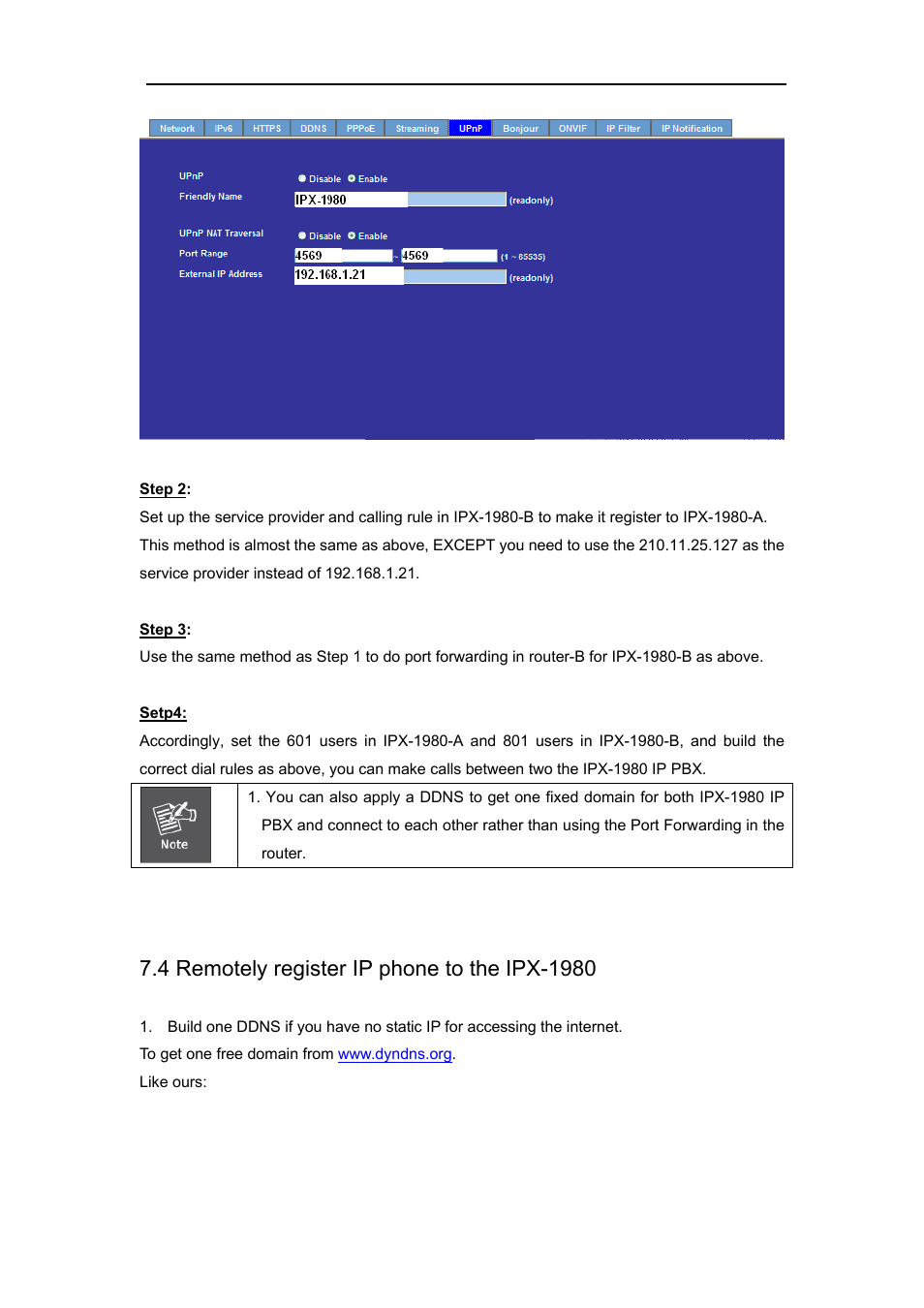4 remotely register ip phone to the ipx-1 980, 4 remotely register ip phone to the ipx-1980 | PLANET IPX-1980 User Manual | Page 80 / 89