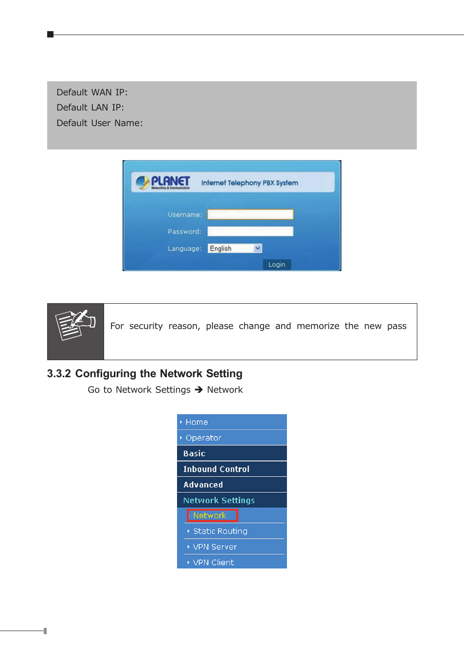 PLANET IPX-2100 User Manual | Page 18 / 20