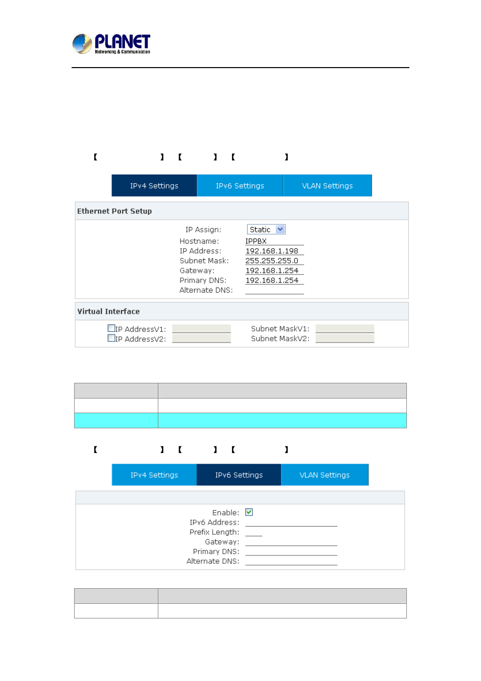 Chapter 5 network settings, 1 network | PLANET IPX-2100 User Manual | Page 77 / 102
