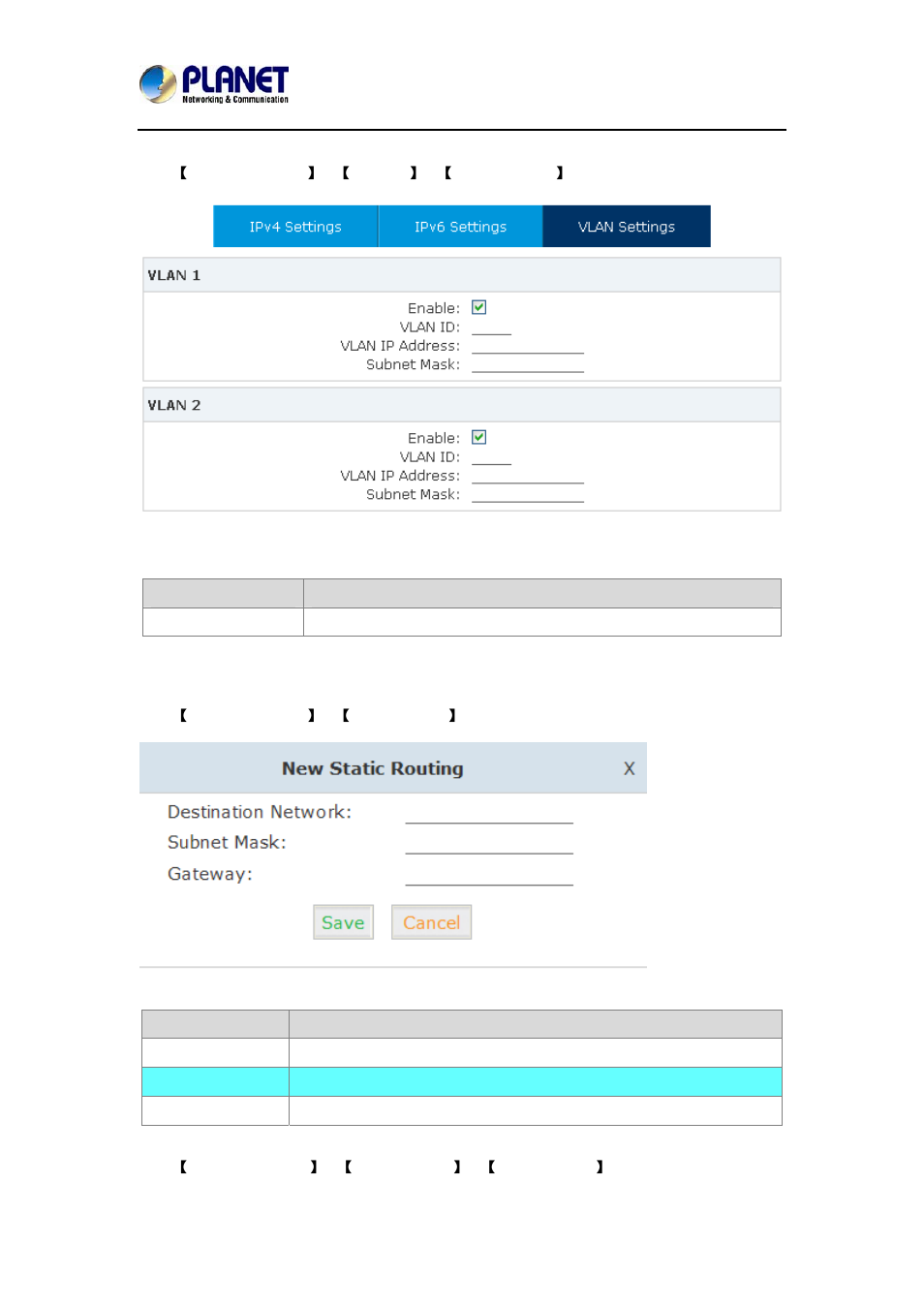 2 static routing | PLANET IPX-2100 User Manual | Page 78 / 102
