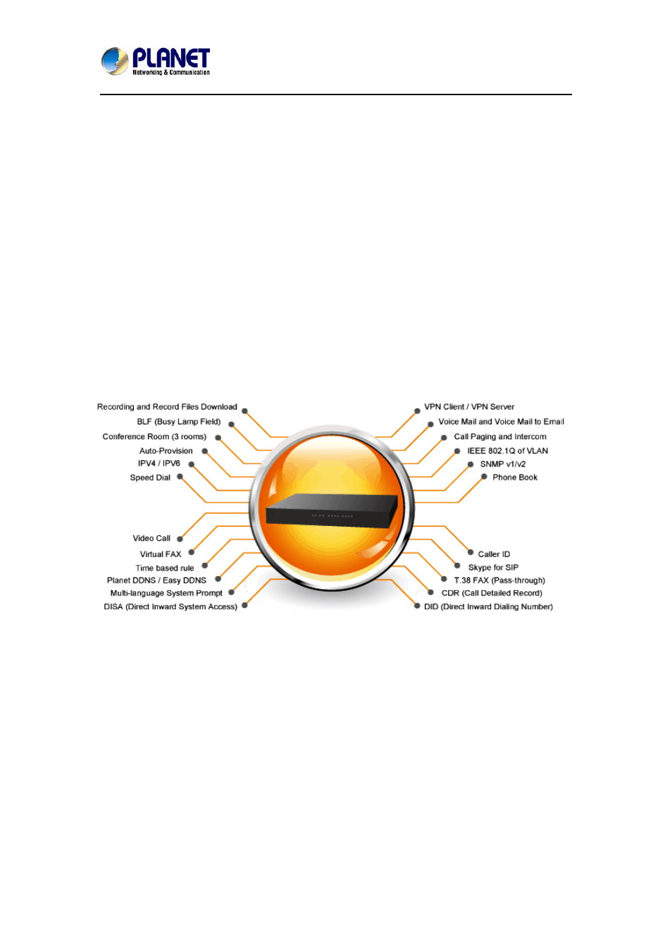Chapter 1 introduction | PLANET IPX-2100 User Manual | Page 8 / 102