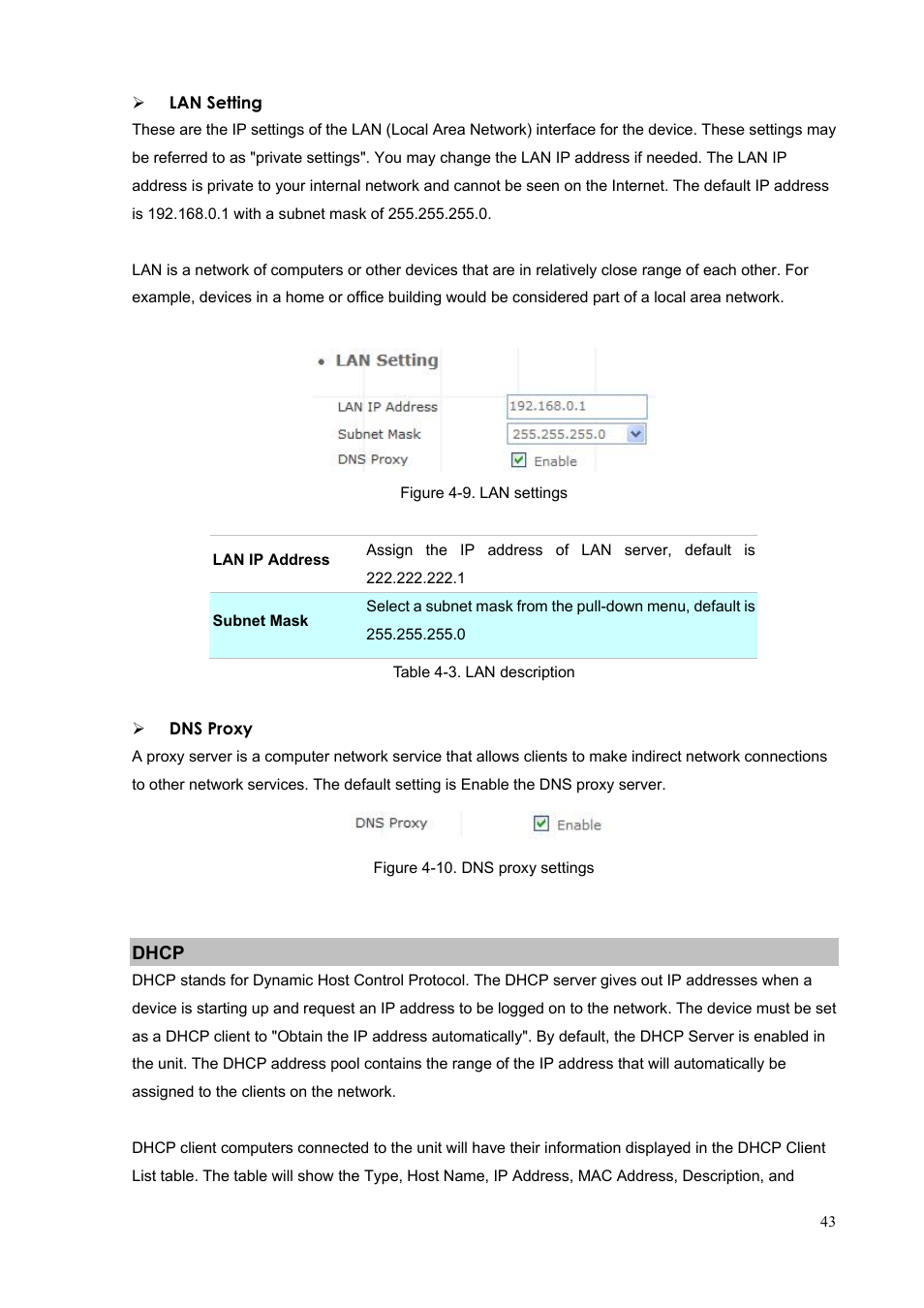 Dhcp | PLANET IPX-300 User Manual | Page 43 / 96