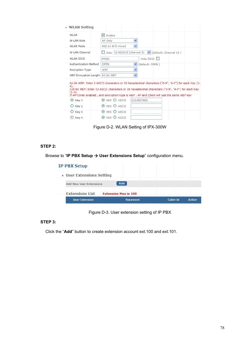 PLANET IPX-300 User Manual | Page 78 / 96