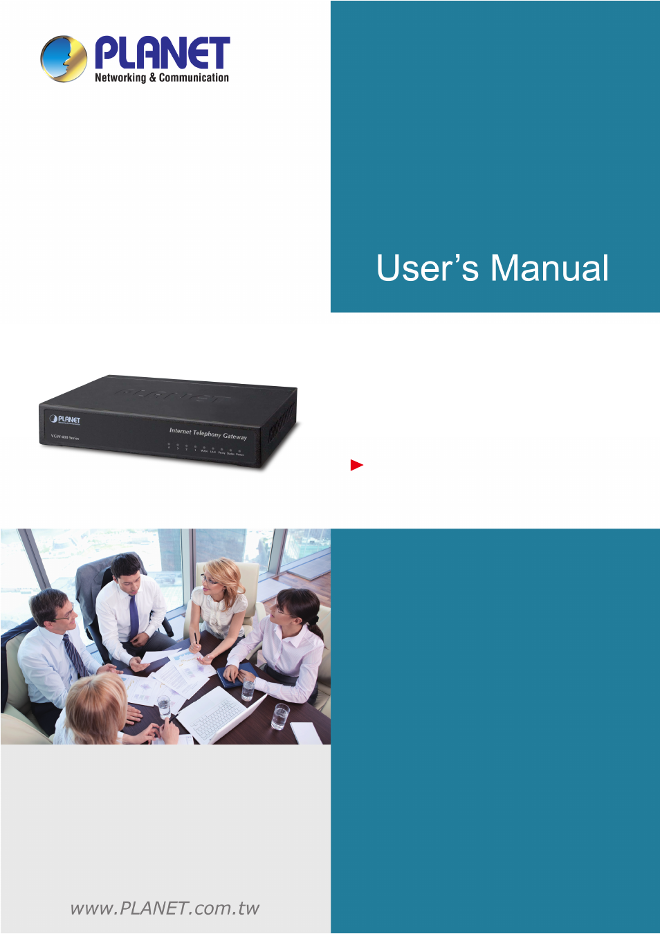 PLANET VGW-400FO User Manual | 80 pages