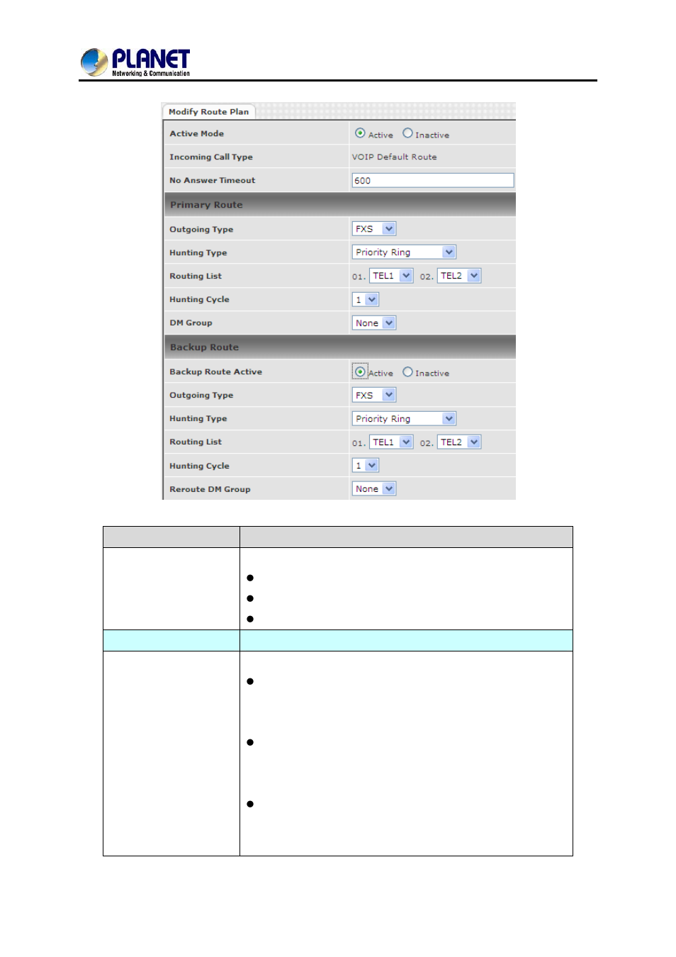 PLANET VGW-400FO User Manual | Page 73 / 80