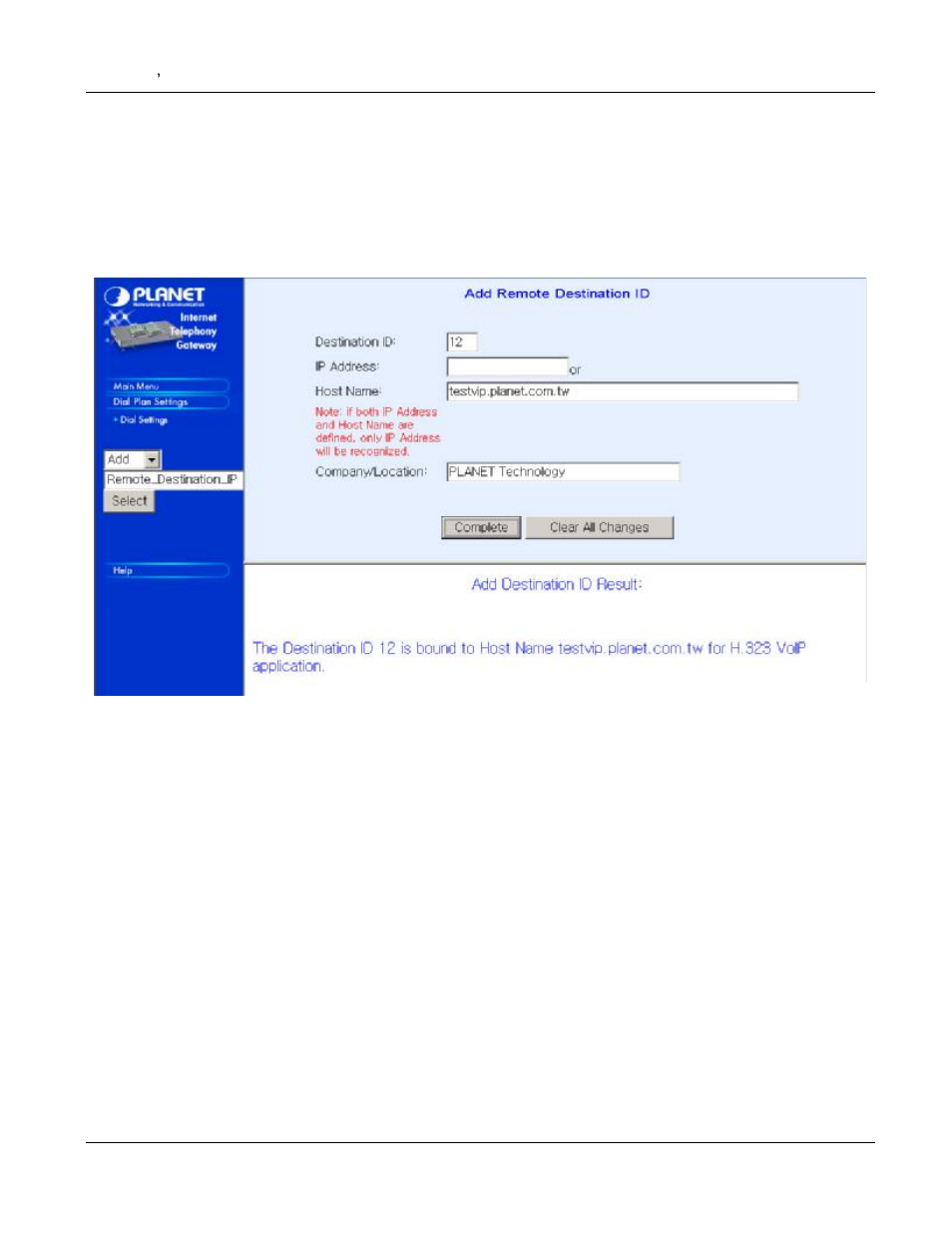 3 destination ip/ destination channel | PLANET VIP-000 User Manual | Page 33 / 130