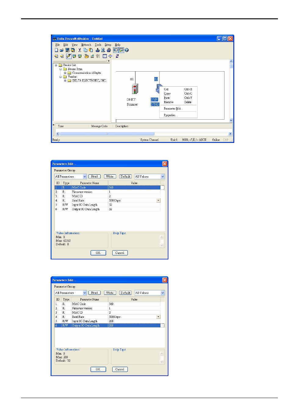 Devicenet slave communication module dvpdt02-h2 | Delta Electronics DeviceNet Slave Communication Module DVPDT02-H2 User Manual | Page 21 / 28