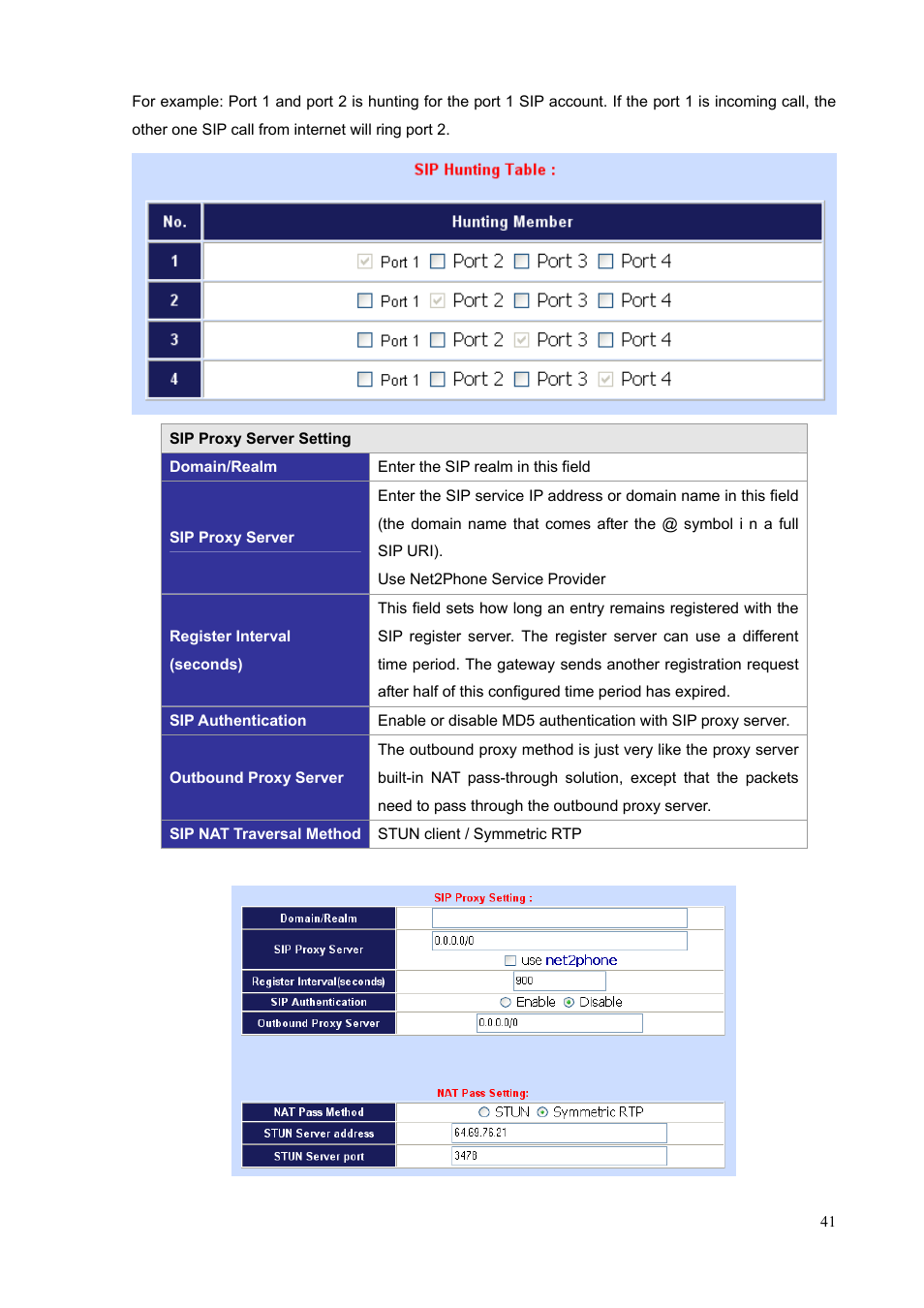 PLANET VIP-1680 User Manual | Page 41 / 93