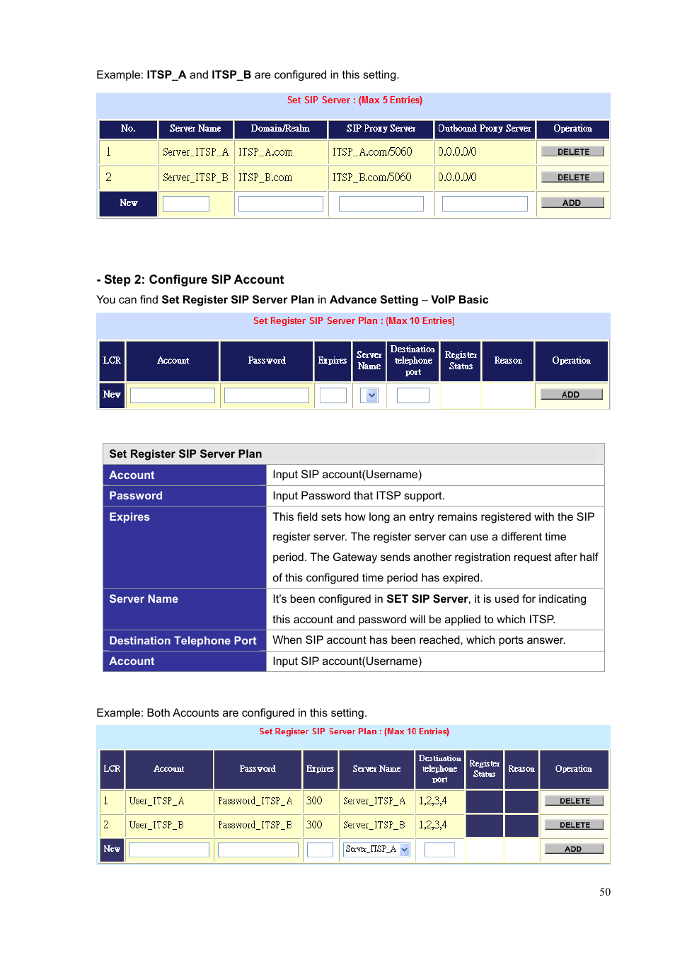 PLANET VIP-1680 User Manual | Page 50 / 93
