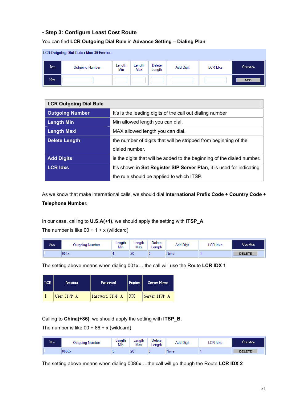 PLANET VIP-1680 User Manual | Page 51 / 93