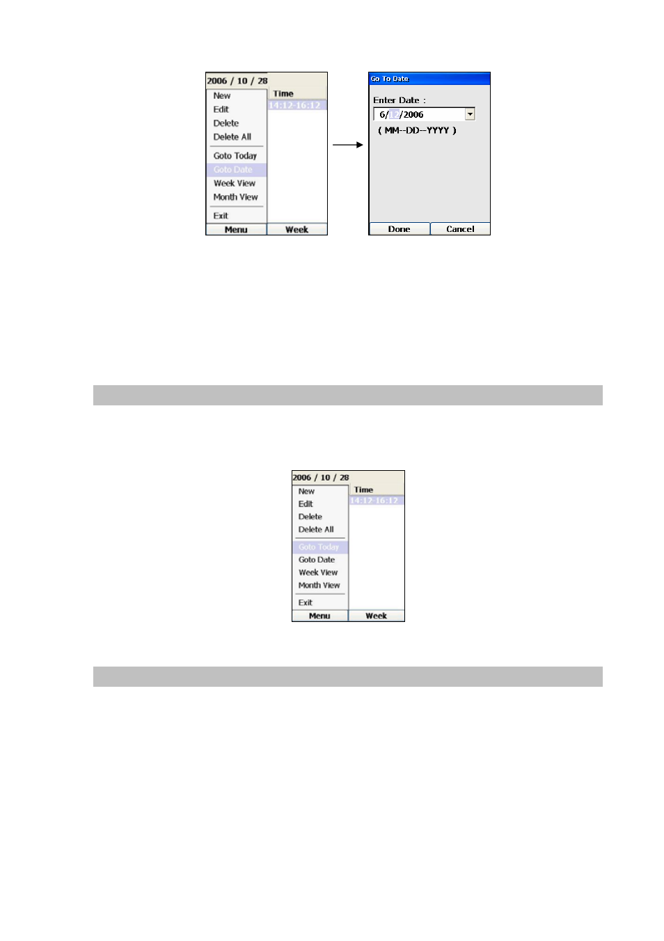 Show today, Week view | PLANET VIP-191 User Manual | Page 106 / 130