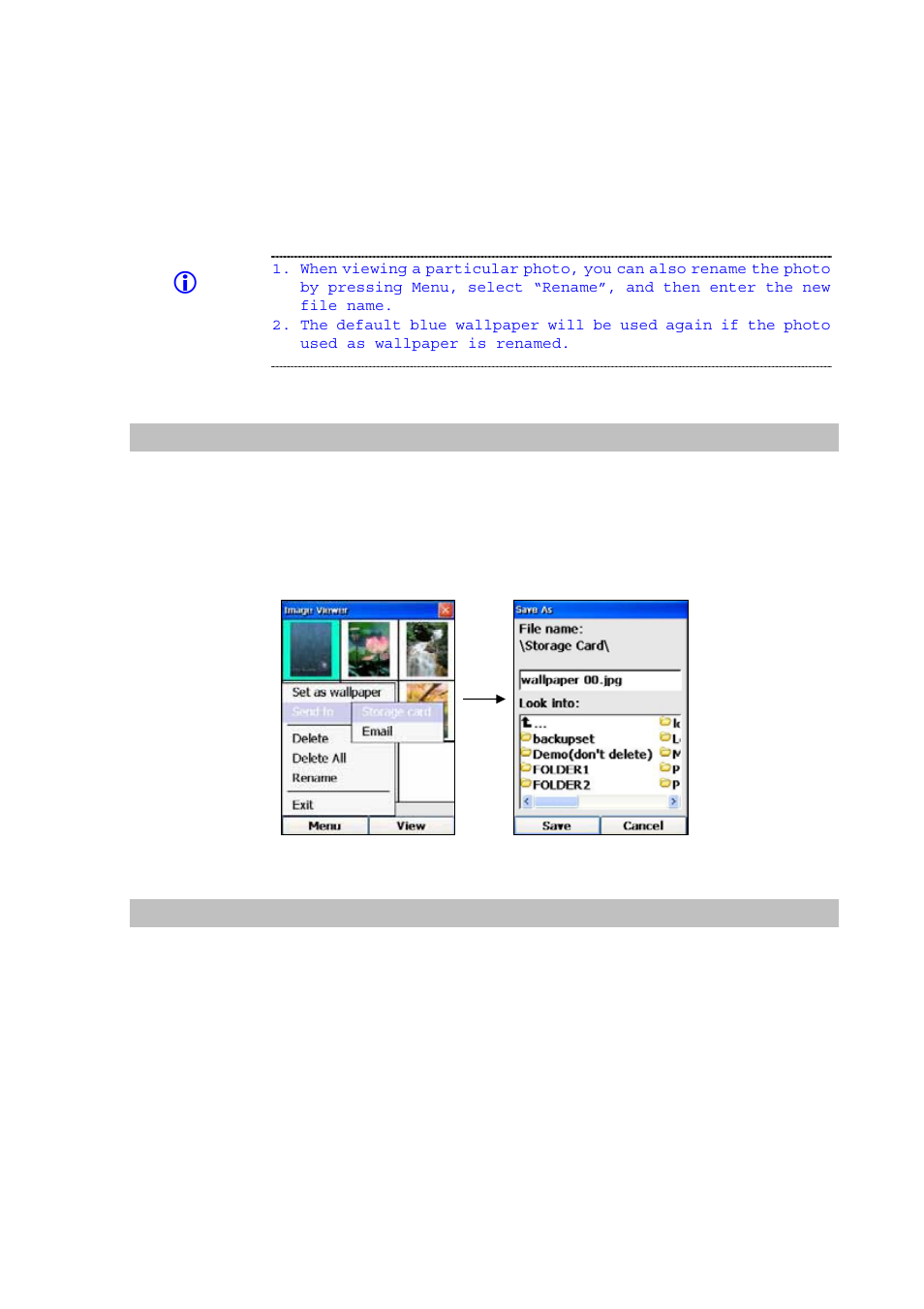 Send image to storage card, Send image to email | PLANET VIP-191 User Manual | Page 68 / 130