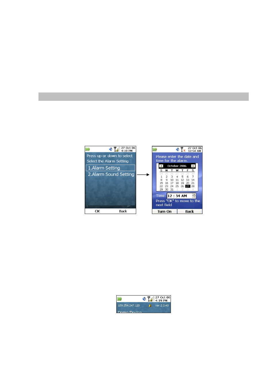 Alarm, Alarm settings | PLANET VIP-191 User Manual | Page 94 / 130