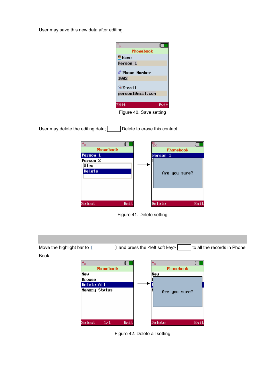 Delete all | PLANET VIP-192 User Manual | Page 31 / 74