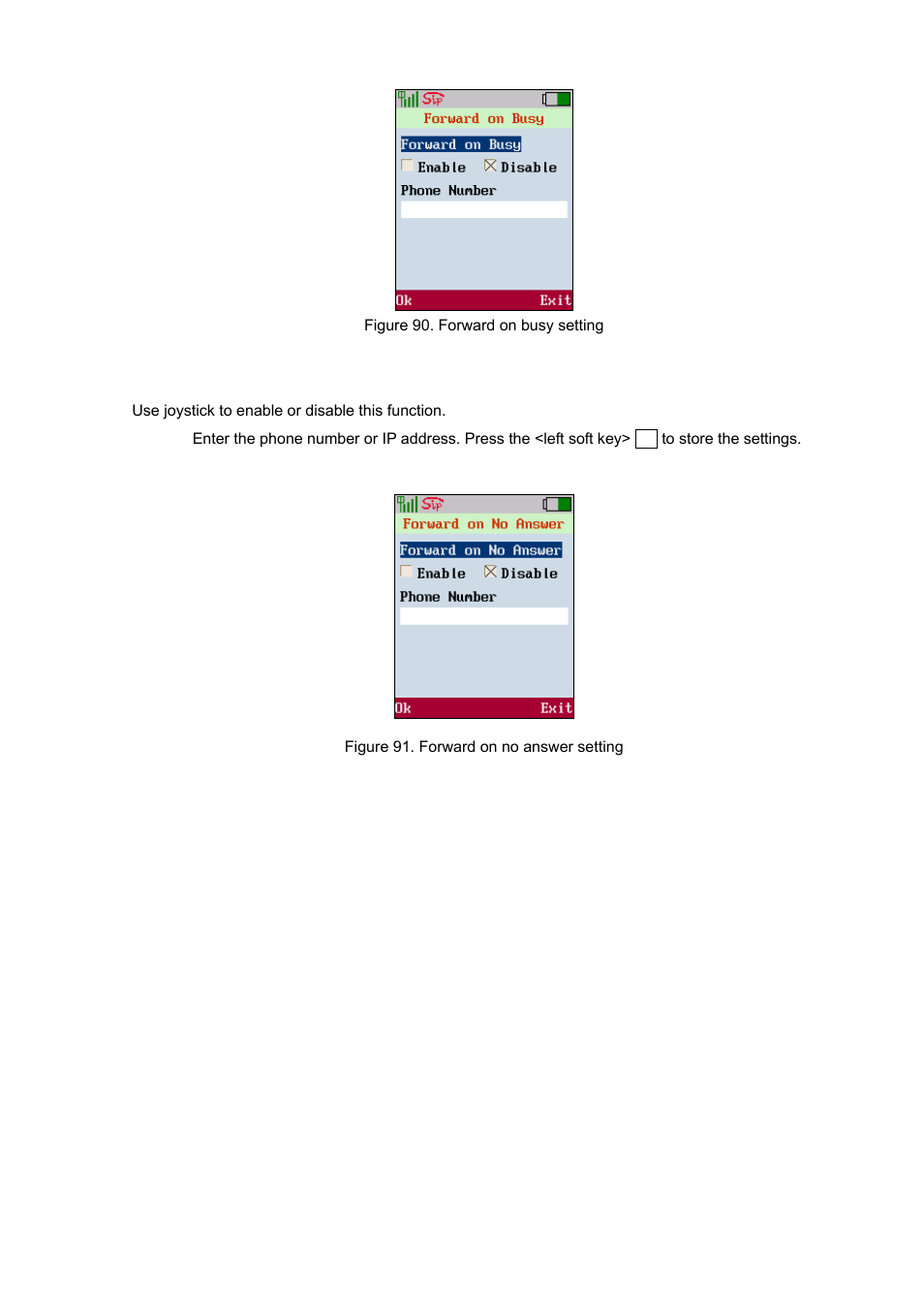 Forward on no answer | PLANET VIP-192 User Manual | Page 54 / 74