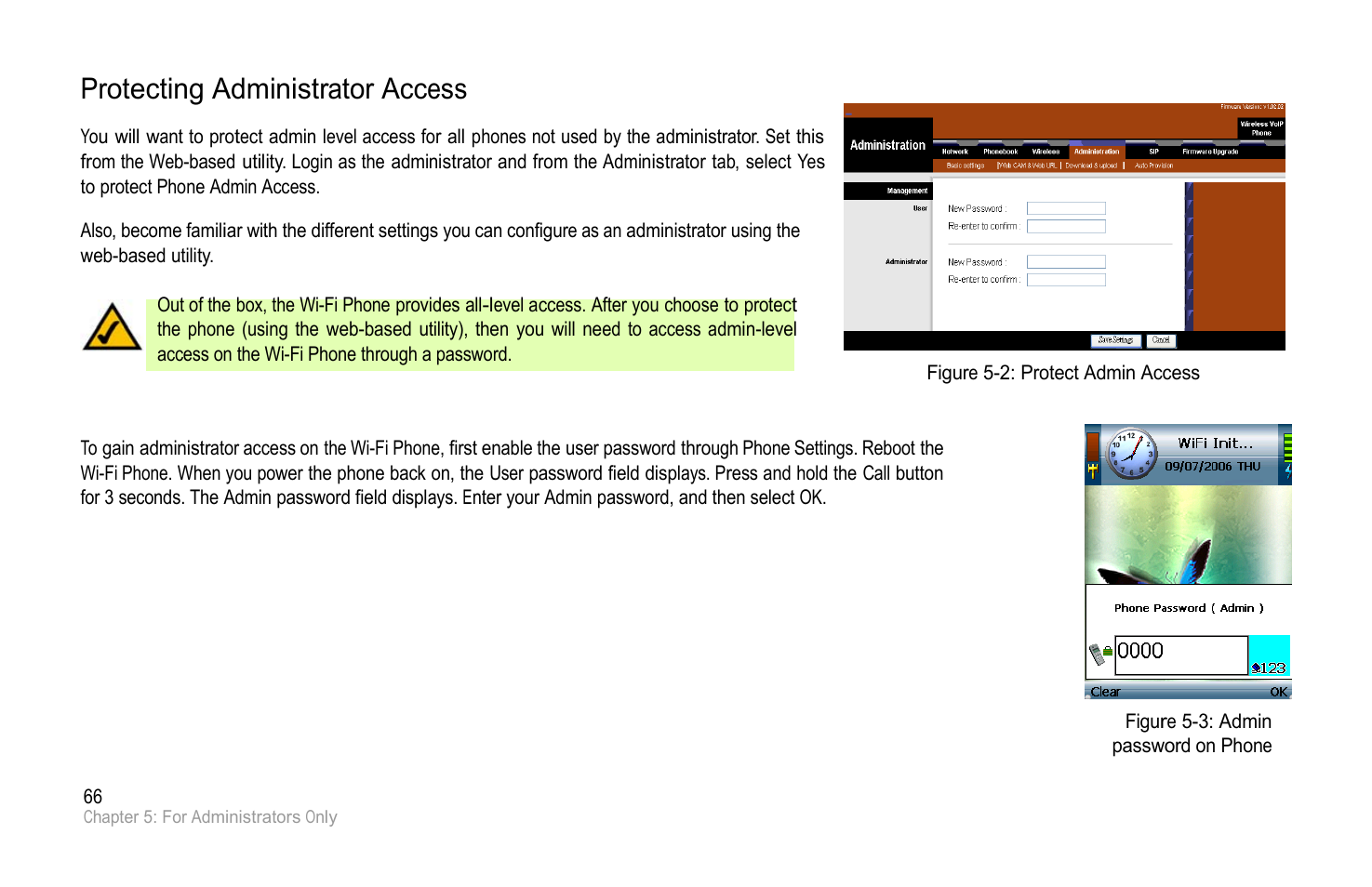 Protecting administrator access | PLANET VIP-193 User Manual | Page 71 / 83