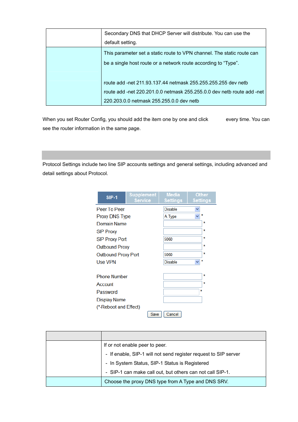 Sip protocol settings_sip-1 setting | PLANET VIP-251T User Manual | Page 33 / 57