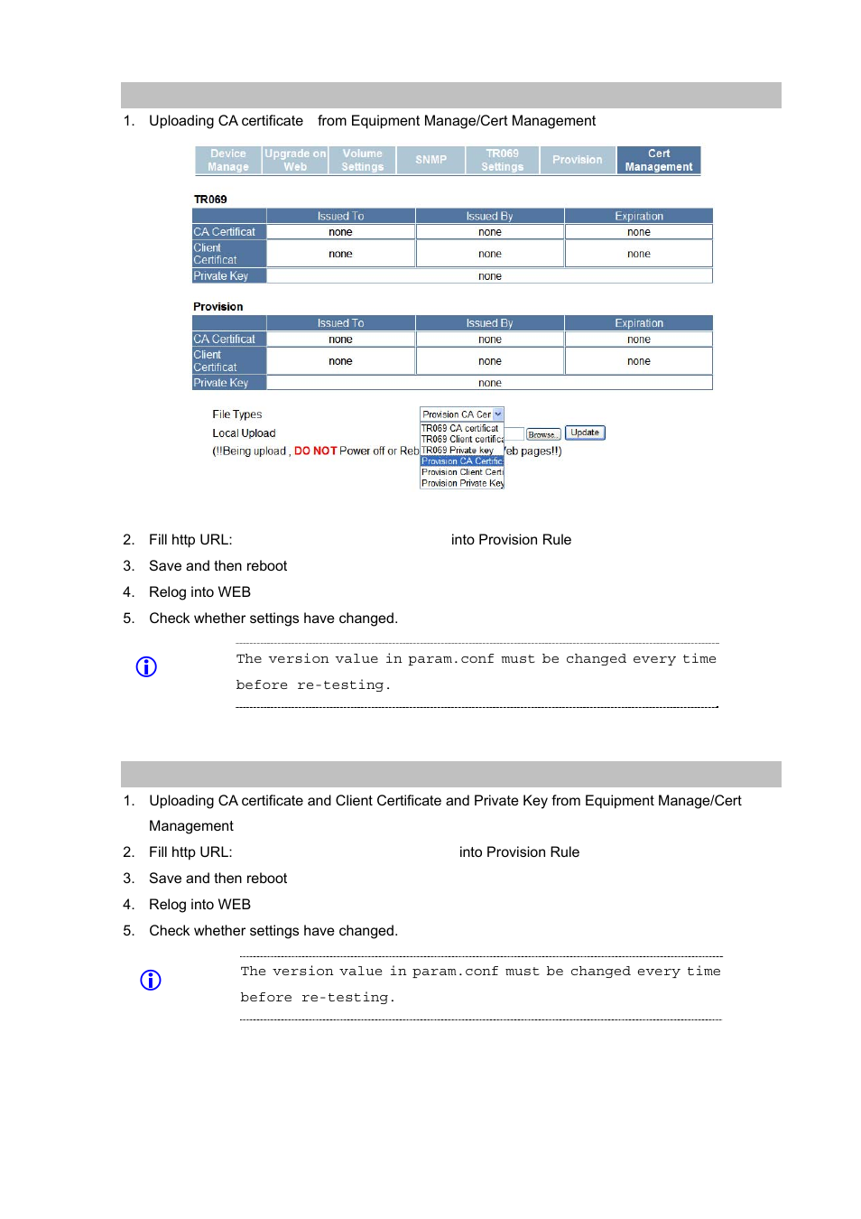 Http testing, Https testing | PLANET VIP-251T User Manual | Page 52 / 57